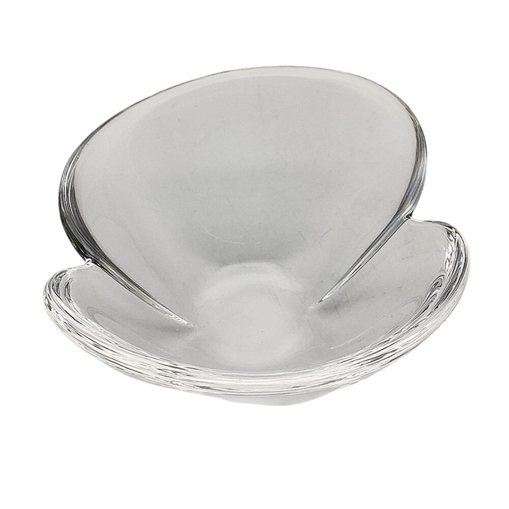Holmegaard Glass Works "Duo" Small Hand-Blown Bowl Dish by Torben Jørgensen